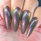 Parrot Polish Psycofonic Holographic Ultrachrome Nail Polish - Brown/Red