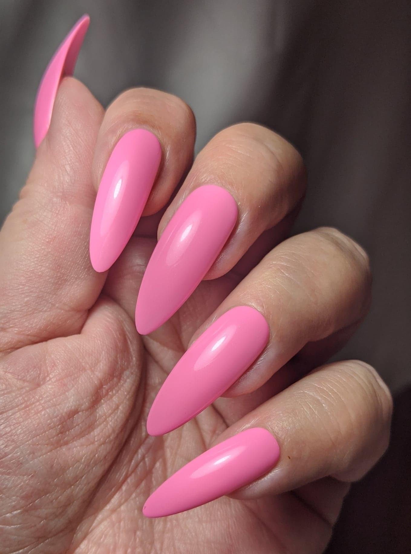 Matte hot pink nails | Monique G.'s (MoniqueG) Photo | Beautylish