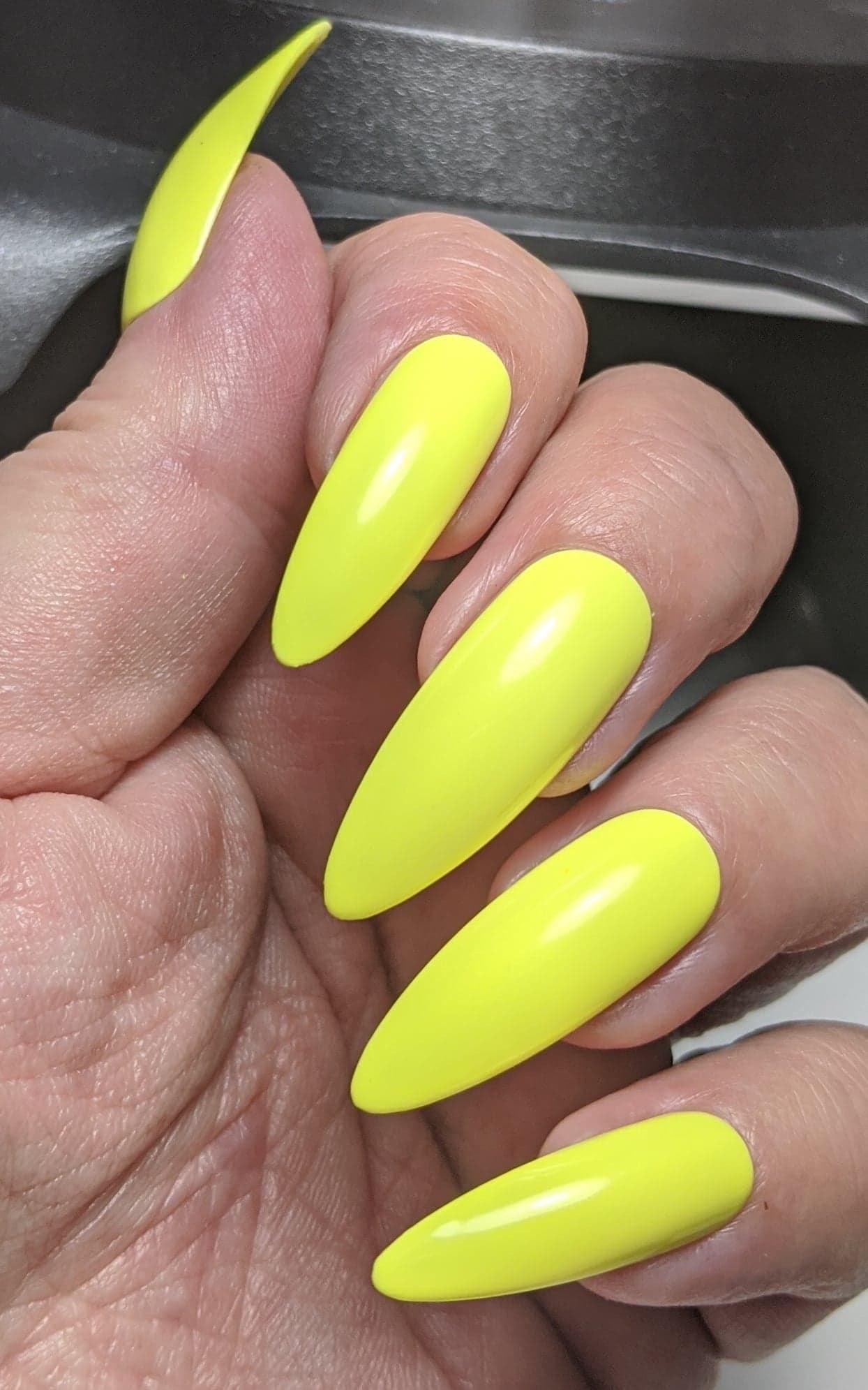 Parrot Polish Jelly Lemon Neon Pastel Yellow Nail Polish