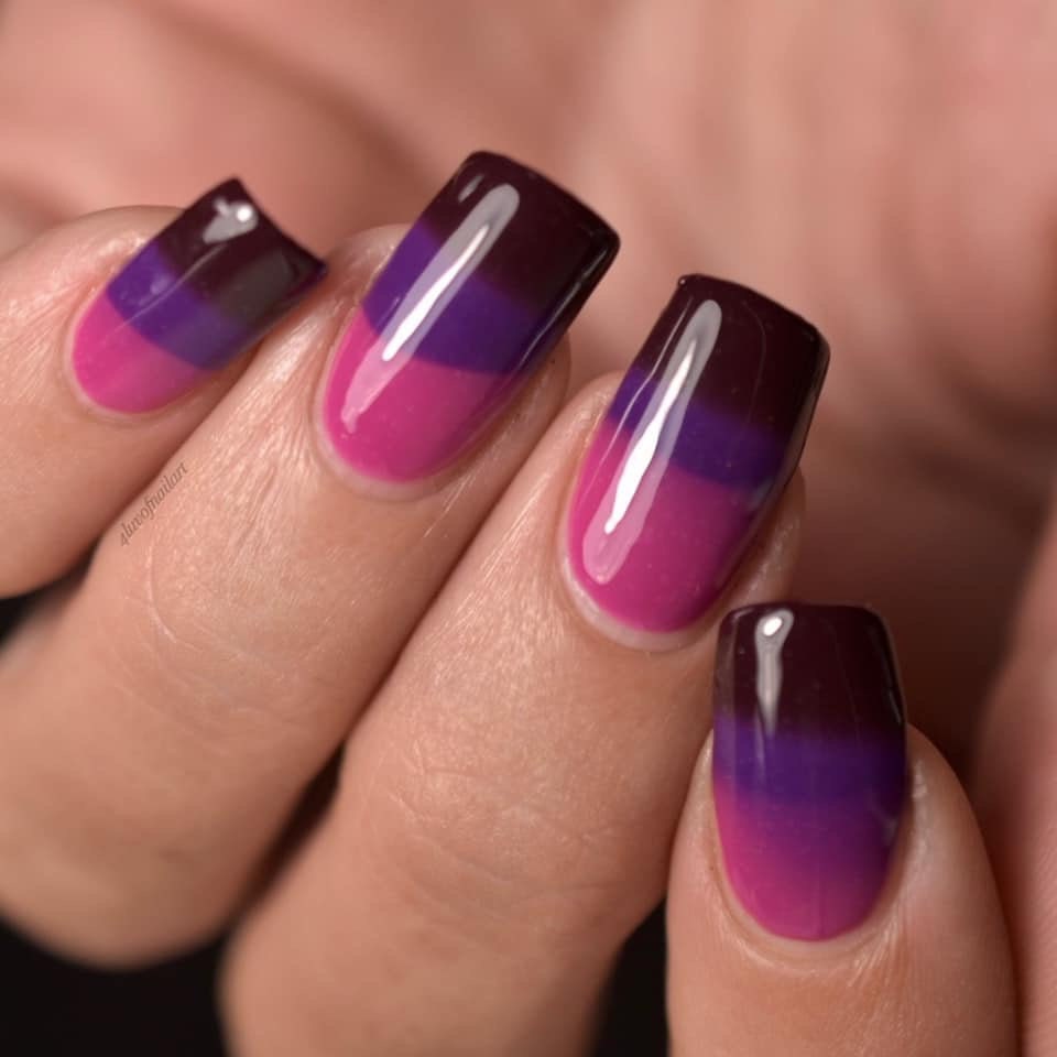 Parrot Polish Sonja's Folly Thermal Nail Polish - Purple/Violet/Pink
