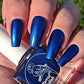 Parrot Polish Royal Splendor Blue Holographic Nail Polish